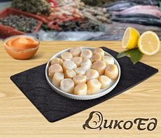 Гребешок морской дикий, заморозка, филе М 80 шт/кг