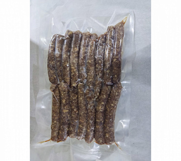 Колбаски для жарки из косули (Гриль) (с жиром коня) Фото Колбаски для жарки из косули (Гриль) (с жиром коня)